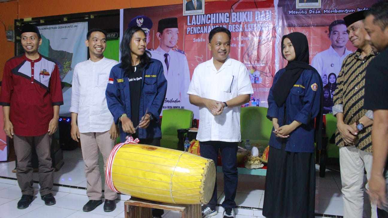 Pemerintah Desa Bonto Jai Launching Buku, Dihadiri Bupati Bantaeng