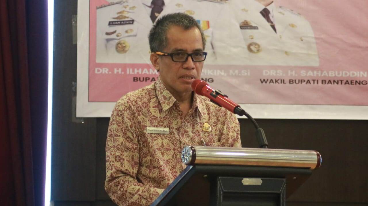 Sekretaris Daerah Kabupaten Bantaeng, Abdul Wahab