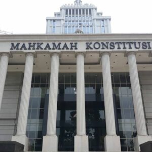 MK Bantah Bocoran Putusan Sengketa Pilpres yang Beredar di Medsos. (Kompas.com/Fitria Chusna Farisa).