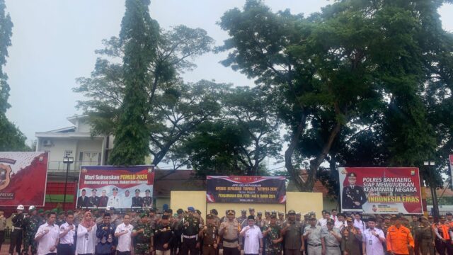 PJ Bupati Bantaeng Hadiri Apel Gelar Pasukan Operasi Ketupat 2024